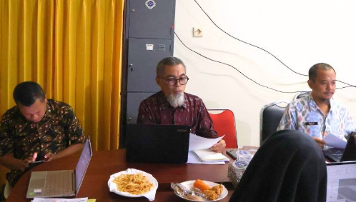 Rapat Asistensi RKA-P SKPD yang digelar di Ruang Rapat Anggaran BPKAD Provinsi NTB